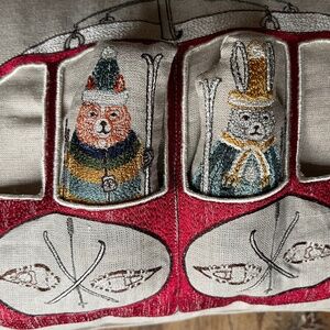 Coral and Tusk "Gondola Ski Lift" Pocket Pillow